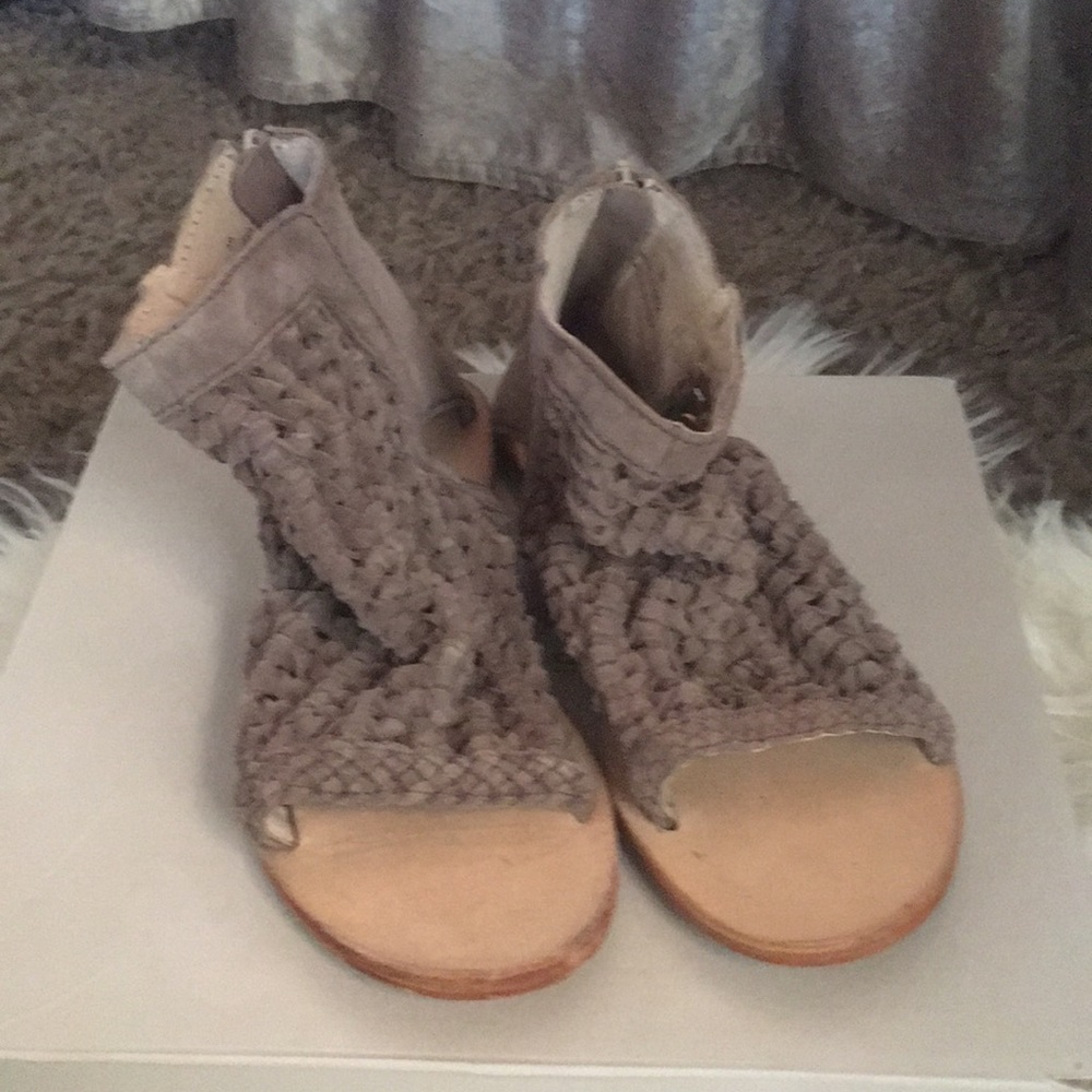 Free people suede sandals